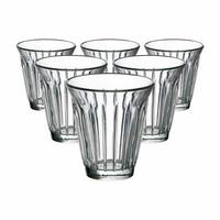 KAFFEEGLÄSER Zinc transparent 190 ml 6er Set - Transparent, Glas (0.19L) - La Rochère
