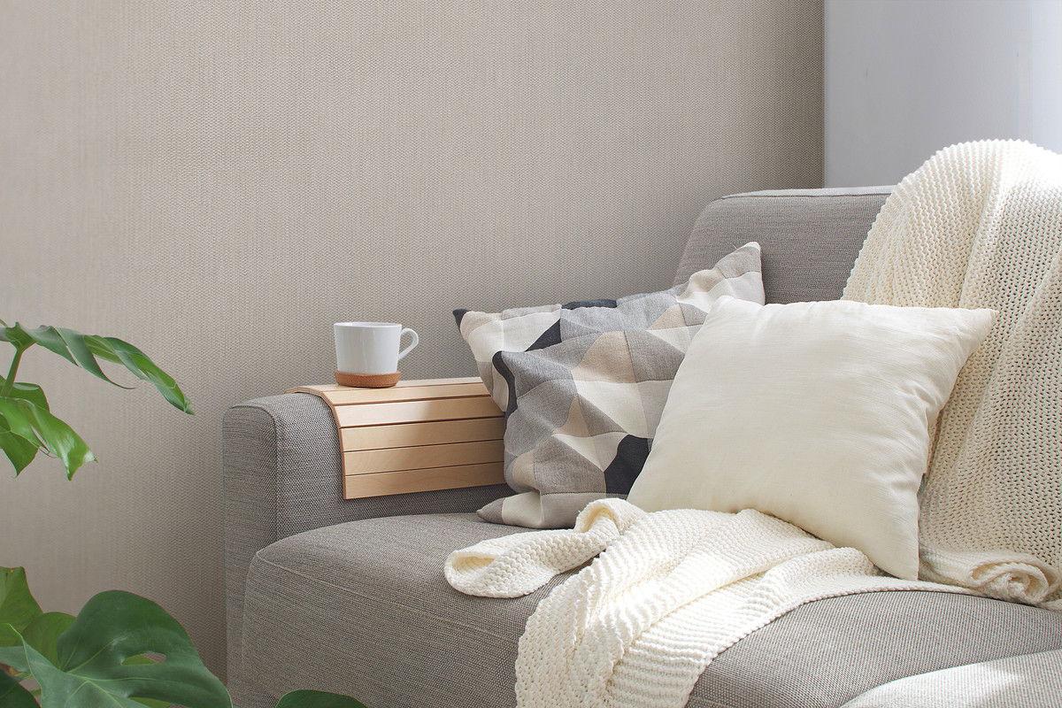 VLIESTAPETE Beige 53/1005 cm - Beige, Textil (53/1cm) - KUNSTLOFT