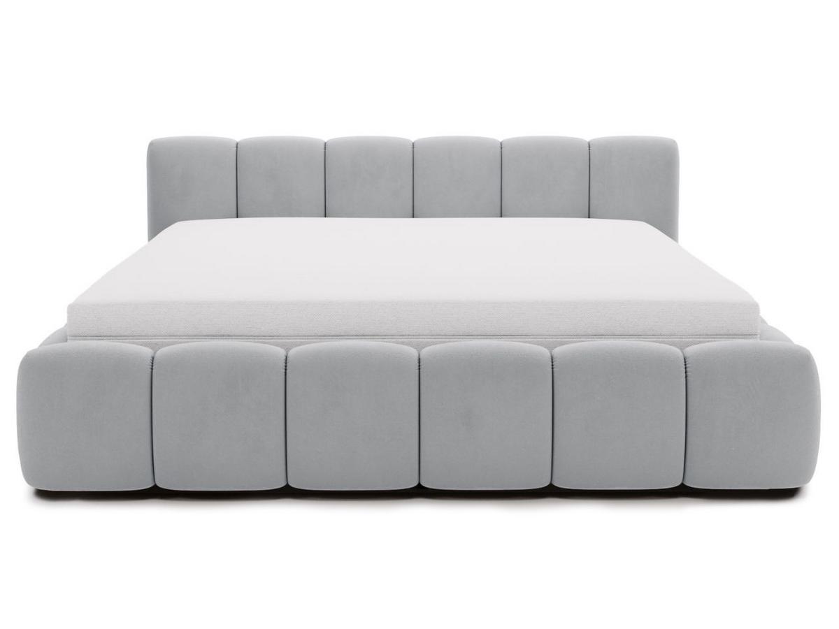 POLSTERBETT Cloud low 200x200 Grau - Grau, Textil (200/200cm) - Graingold