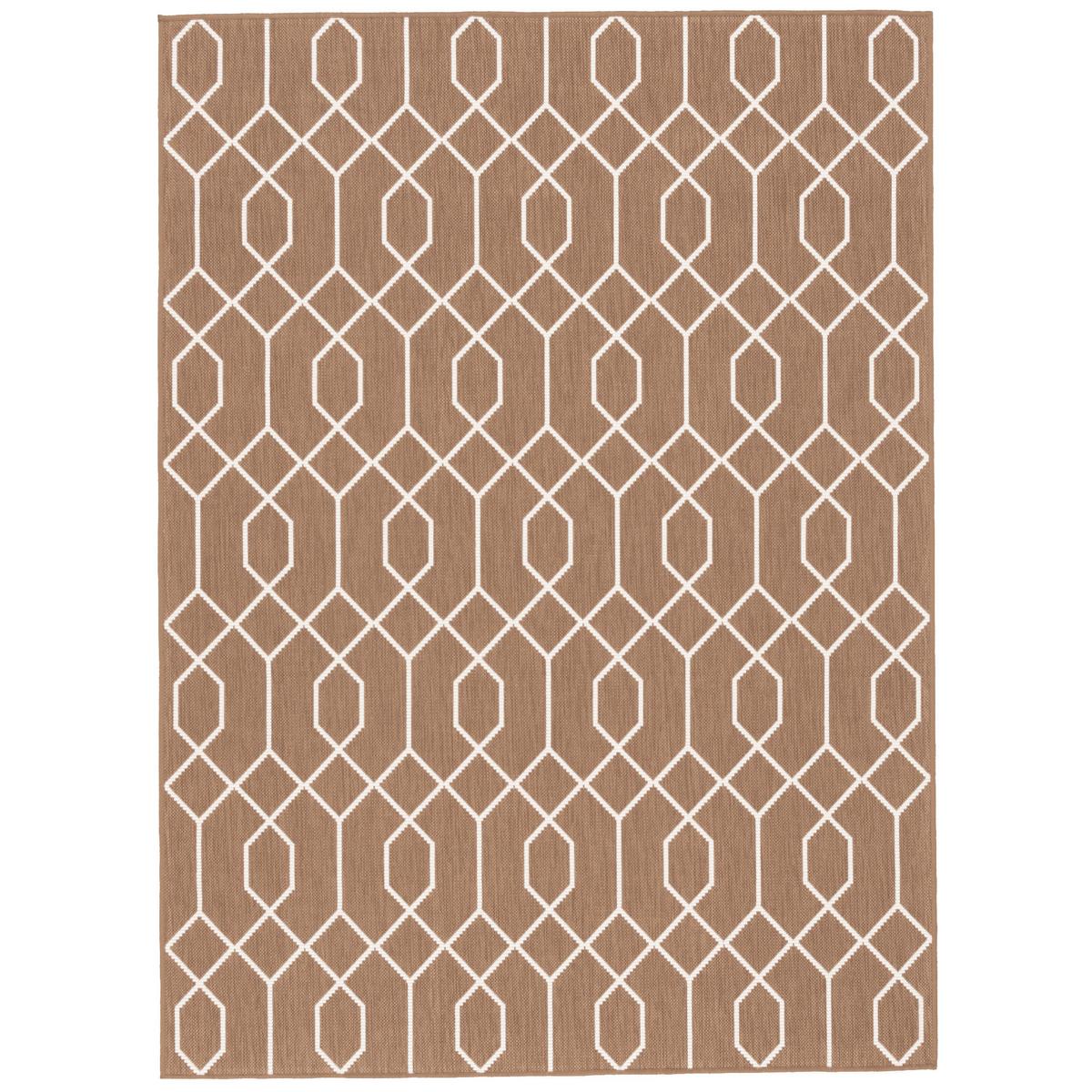 IN- UND OUTDOOR TEPPICH BEIDSEITIG CAPE COD TREND - Beige, Textil (80/140cm) - Pergamon
