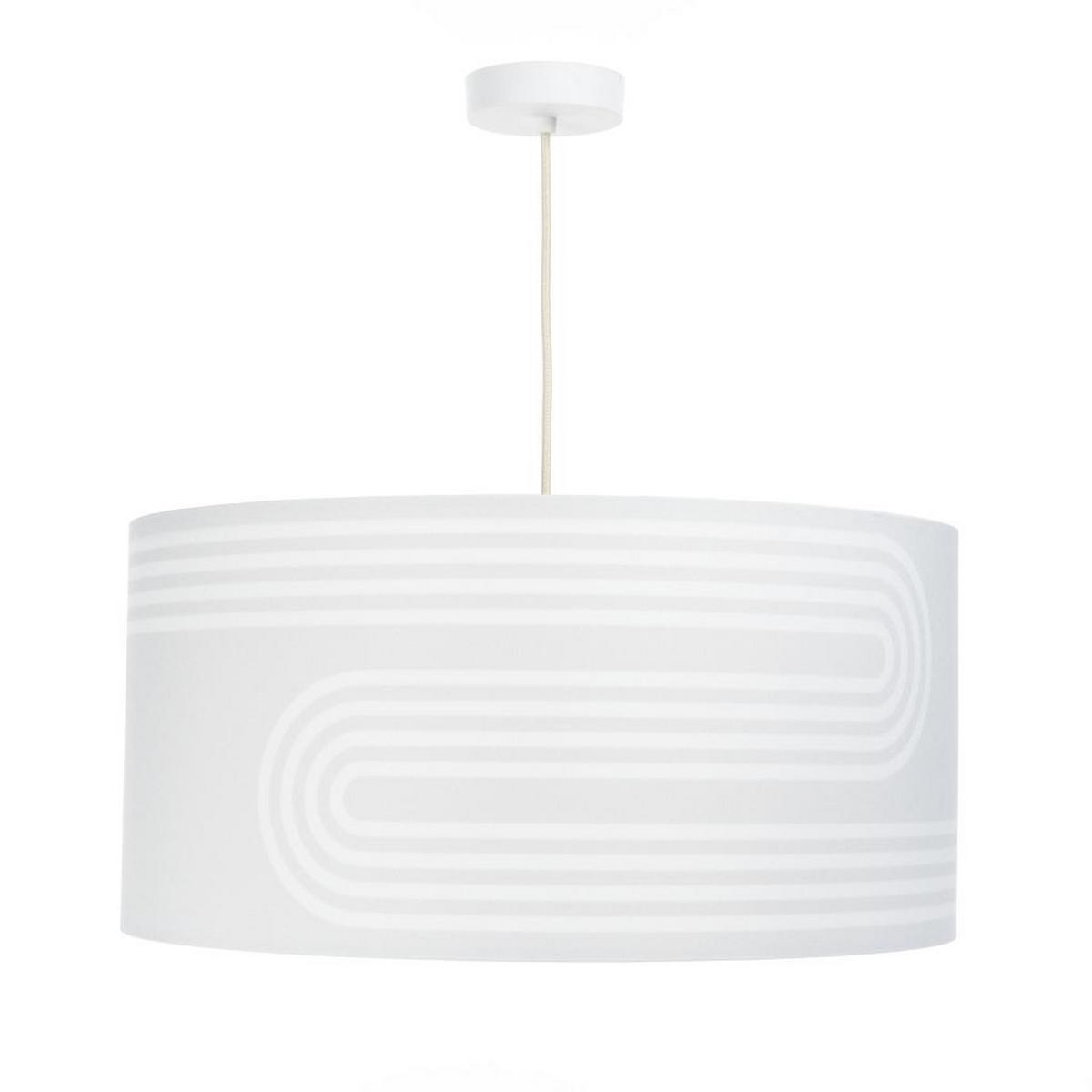 HÄNGELEUCHTE Gold 40/90 cm - Goldfarben/Weiß, Kunststoff (20/0.4/90cm) - ONZENO
