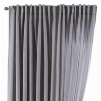SCHLAUFENGARDINE »Jena« HxB 250x300 cm Silber - Silberfarben, Textil (300/250cm) - Gardinenbox