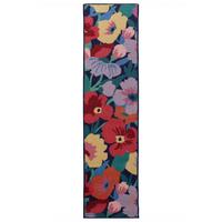 WOLLTEPPICH DAHLIA, floral, Bunt, 80 x 300 cm - Multicolor, Textil (300/80cm) - KADIMA DESIGN