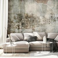 SELBSTKLEBENDE FOTOTAPETE 147/105 cm - Braun/Grau, Kunststoff/Textil (147/1cm) - KUNSTLOFT