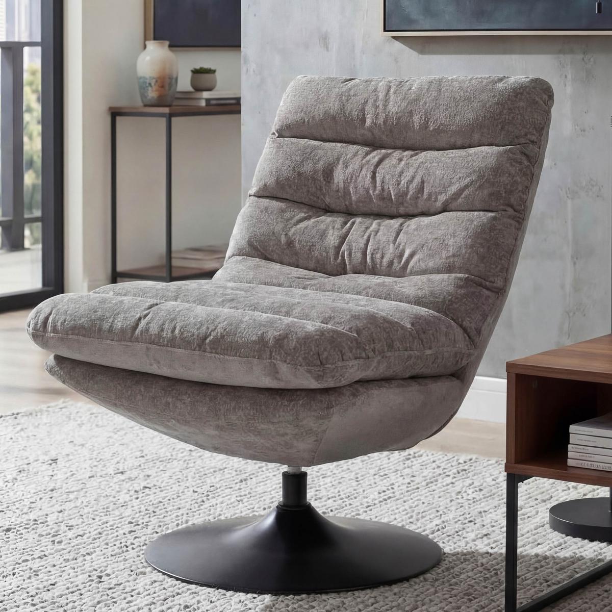 LOUNGESESSEL Beige - Beige, Textil (72/91/90cm) - MCW