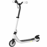 E-SCOOTER höhenverstellbarer Elektroroller bis 50kg ab 6 Jahren - Schwarz, Metall (95cm) - HOMCOM