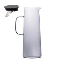 KARAFFE 1.4 Liter - Grau, Glas (1.7L) - Intirilife