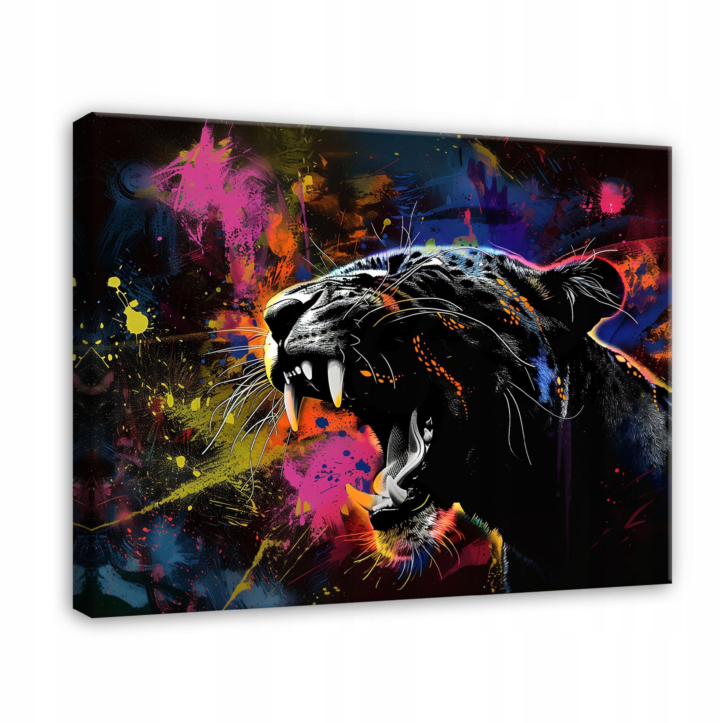LEINWAND BILDER Abstrakt 120x80 - Multicolor, Holzwerkstoff (120/80cm) - Wallarena