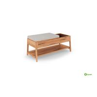 BETTBANK PAUL Kernbuche - Kernbuche, Holz (107/46/47cm) - byoak