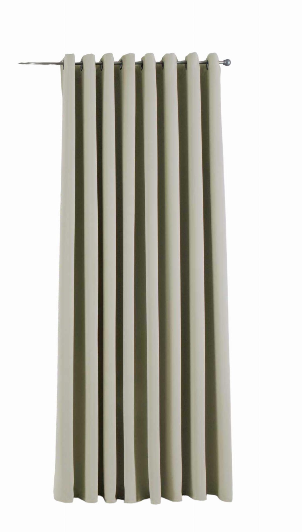 VORHANG »NEW YORK« HxB 245x295 cm Beige - Beige, Textil (295/245cm) - Gardinenbox