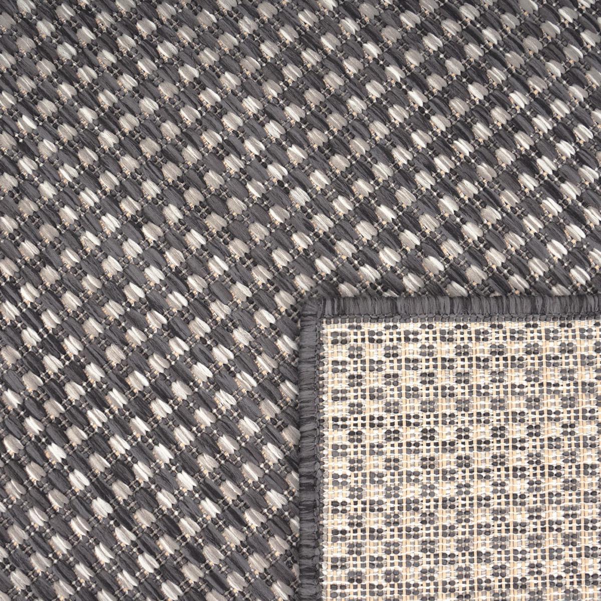OUTDOORTEPPICH, in Naturoptik, Anthrazit, 80 x 150 cm - Anthrazit, Textil (150/80cm) - KADIMA DESIGN