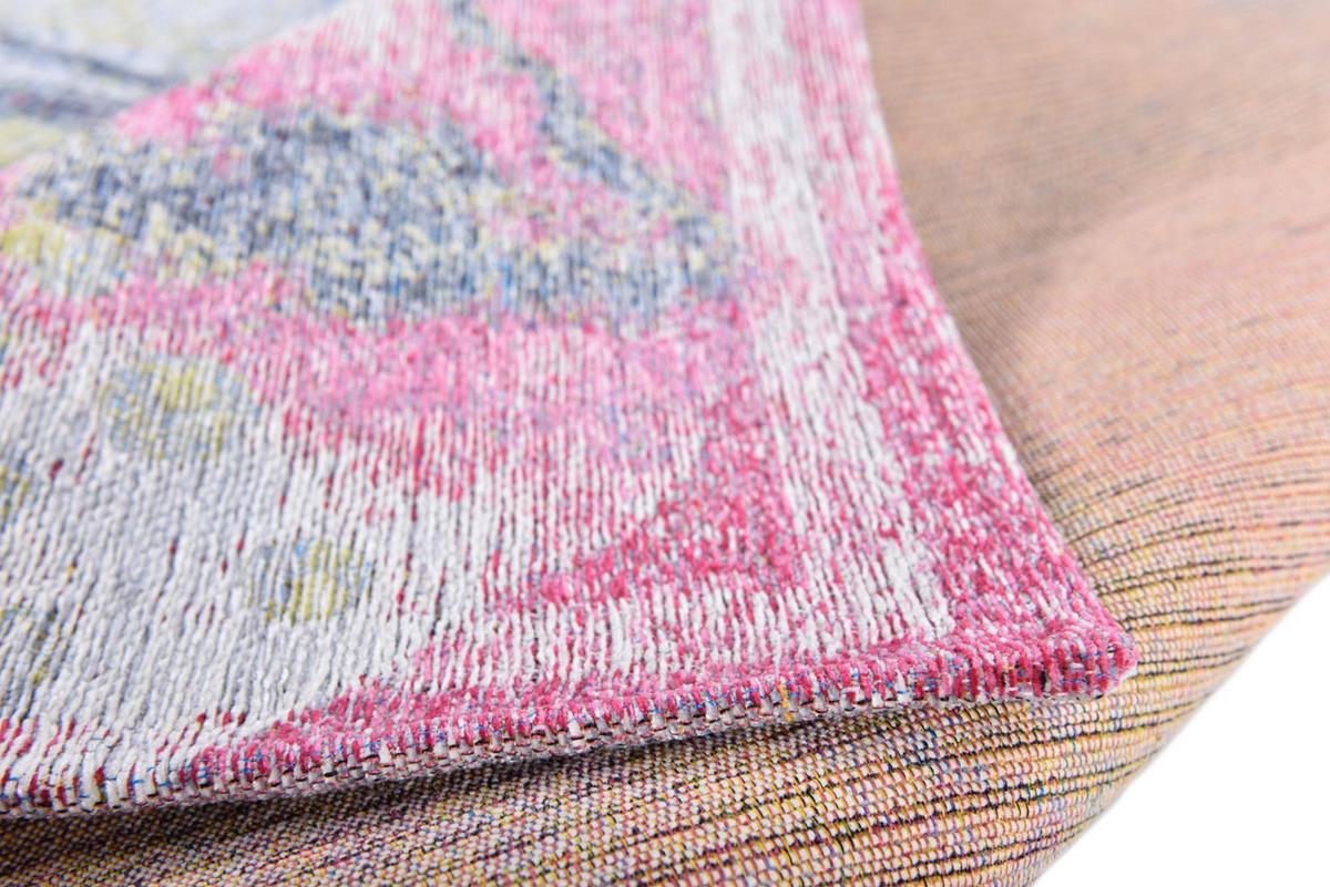 FLACHWEBETEPPICH Cosima 80x160 cm - Pink, Textil (80/160cm) - Gino Falcone