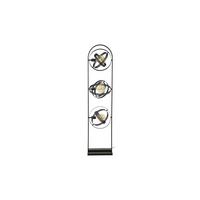 STEHLAMPE DILLY Schwarz Metall - Schwarz, Metall (22/36/160cm) - KAWOLA
