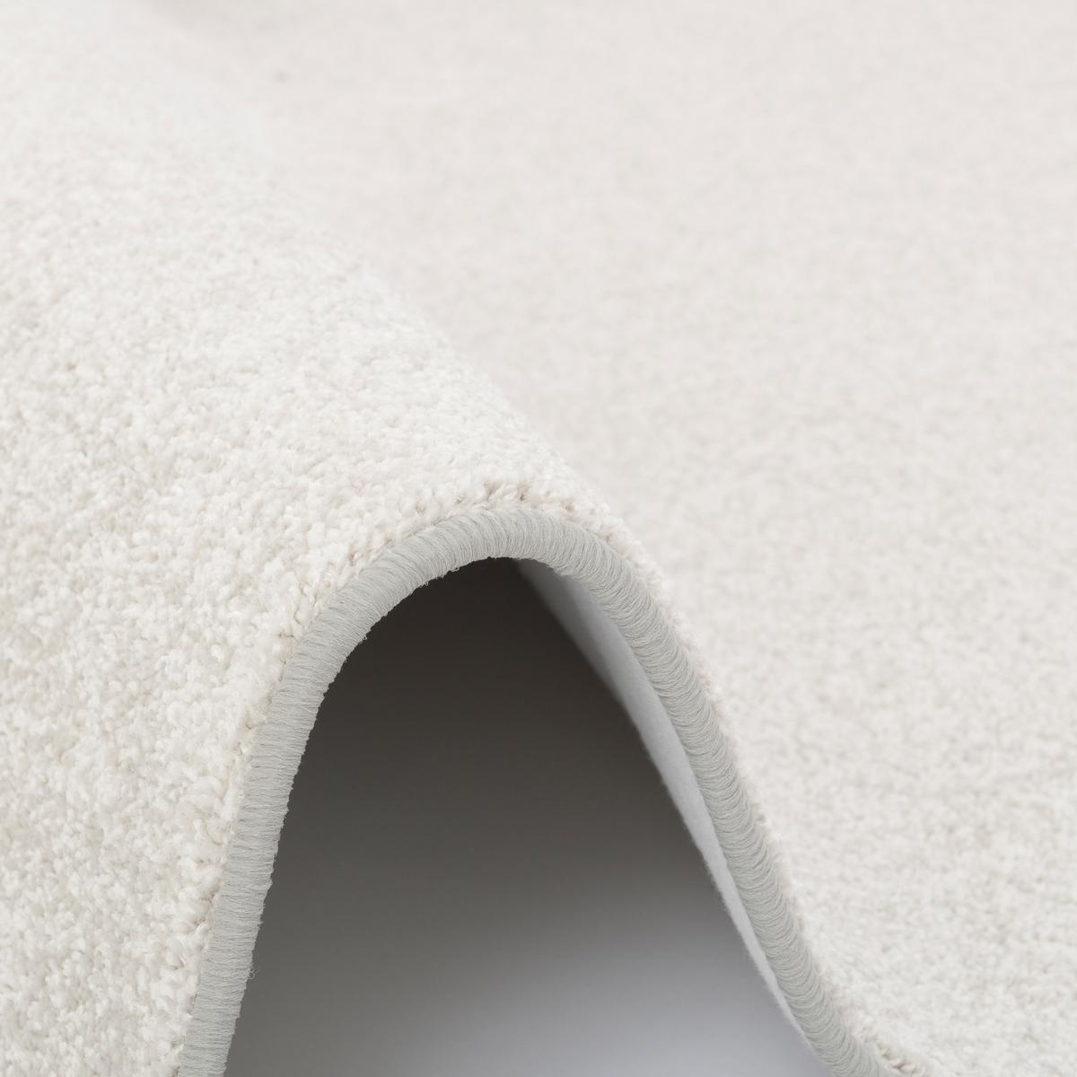 HOCHFLOR VELOURS TEPPICH LUNA - Hellgrau, Textil (160/160cm) - Snapstyle