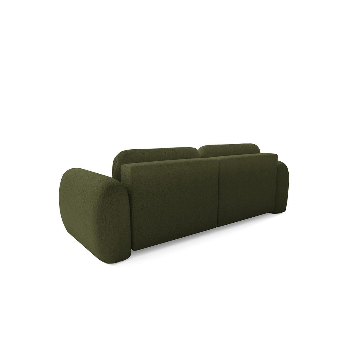 ECKSOFA Livio 3 Sitzplätze Grün - Grün, Holz (270/165cm) - Petits-meubles