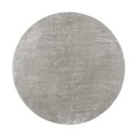KURZFLORTEPPICH, einfarbig, Grau, Ø 80 cm - Grau, Textil (80/80cm) - KADIMA DESIGN