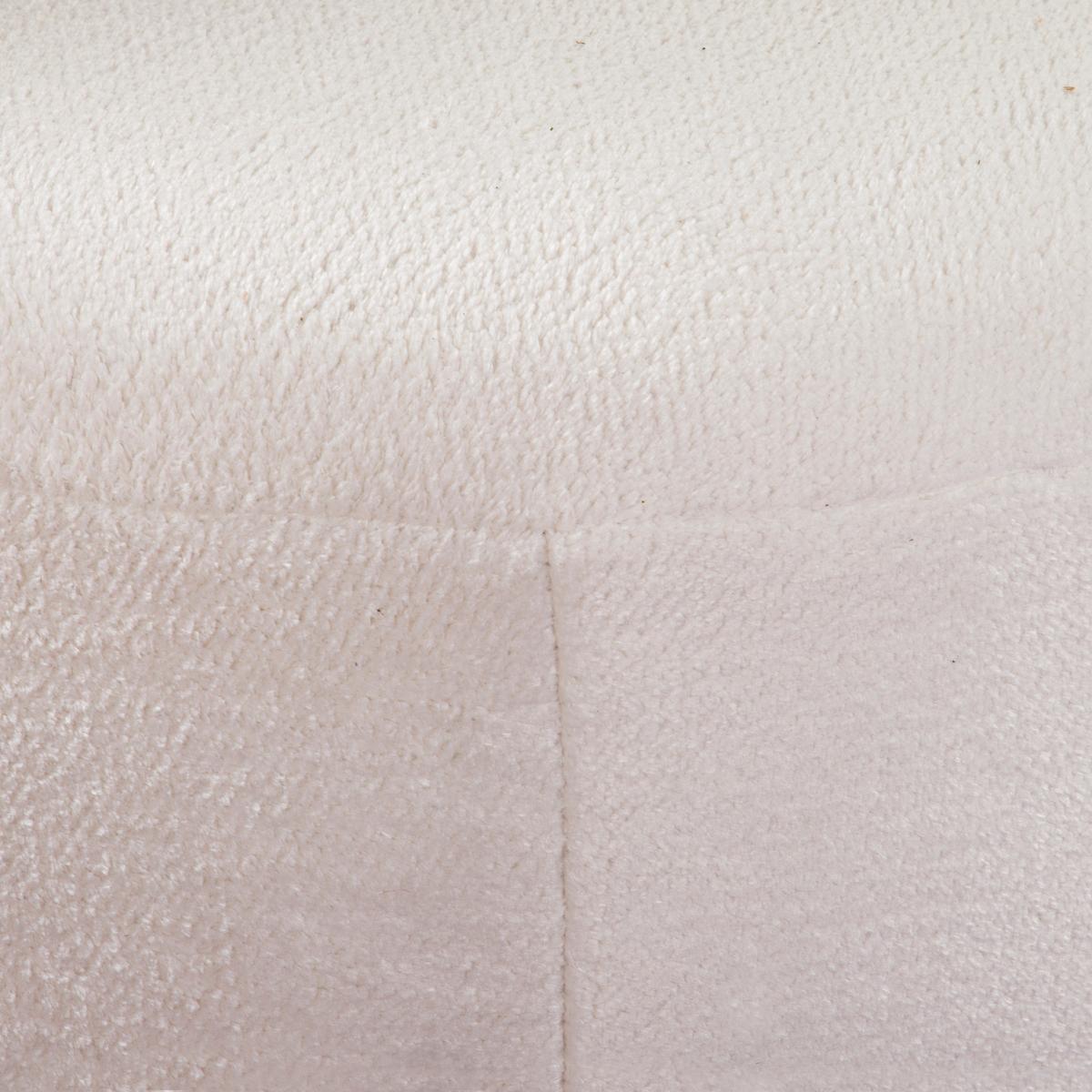 SESSEL MOCHI, Polstersessel Klassisch Loungesessel, Plüsch-Stoff Beige - Beige, Holz/Kunststoff (76/68/76cm) - MASSENO