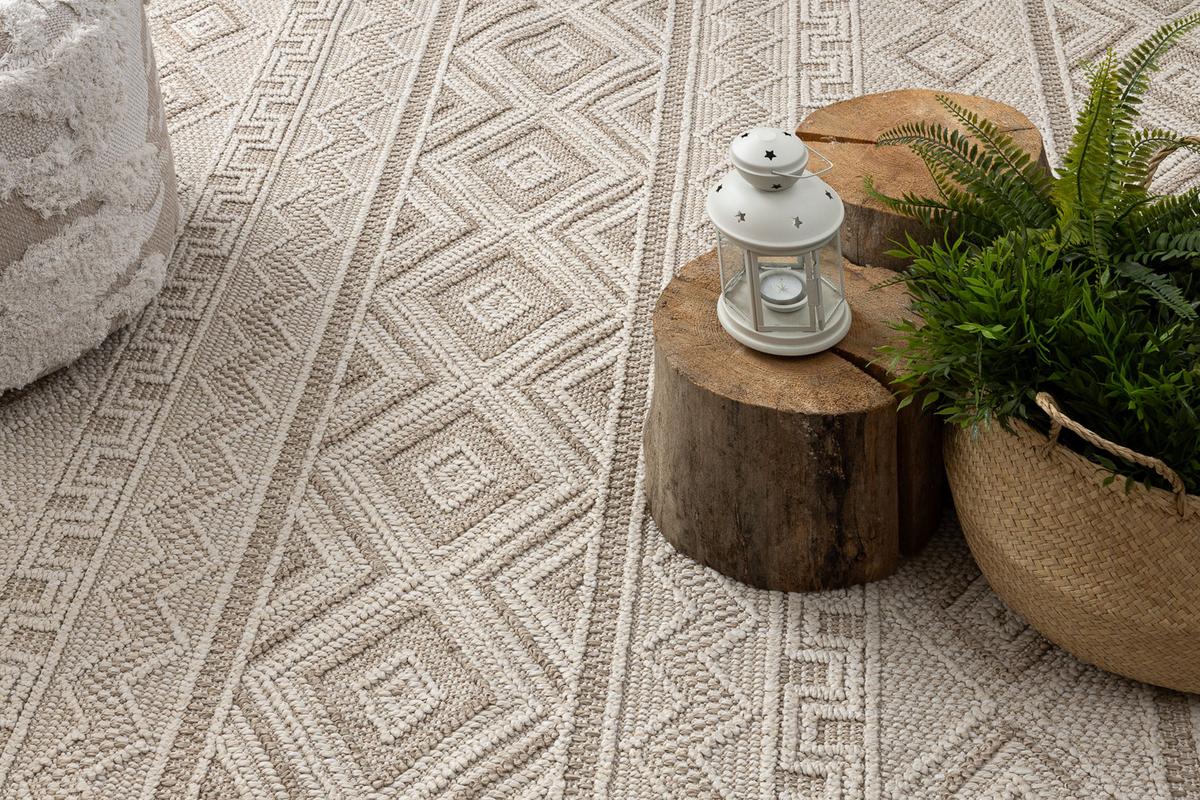 TEPPICH Origi 120/170 cm - Beige, Textil (120/170cm) - rugsX