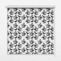 INNENROLLO - Fensterrollo - Rollo - 90x140 cm - Schwarze Raben - Schwarz, Kunststoff (90/140/0.5cm) - TULUP