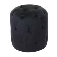 HOCKER Schwarz - Schwarz, Textil (39/42/39cm) - MCW
