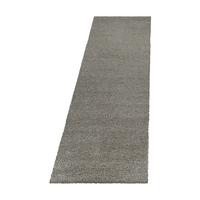 TEPPICH Hochflor SPREE in Natur, einfarbig, 80 x 250 cm - Beige, Textil (80/250cm) - KADIMA DESIGN
