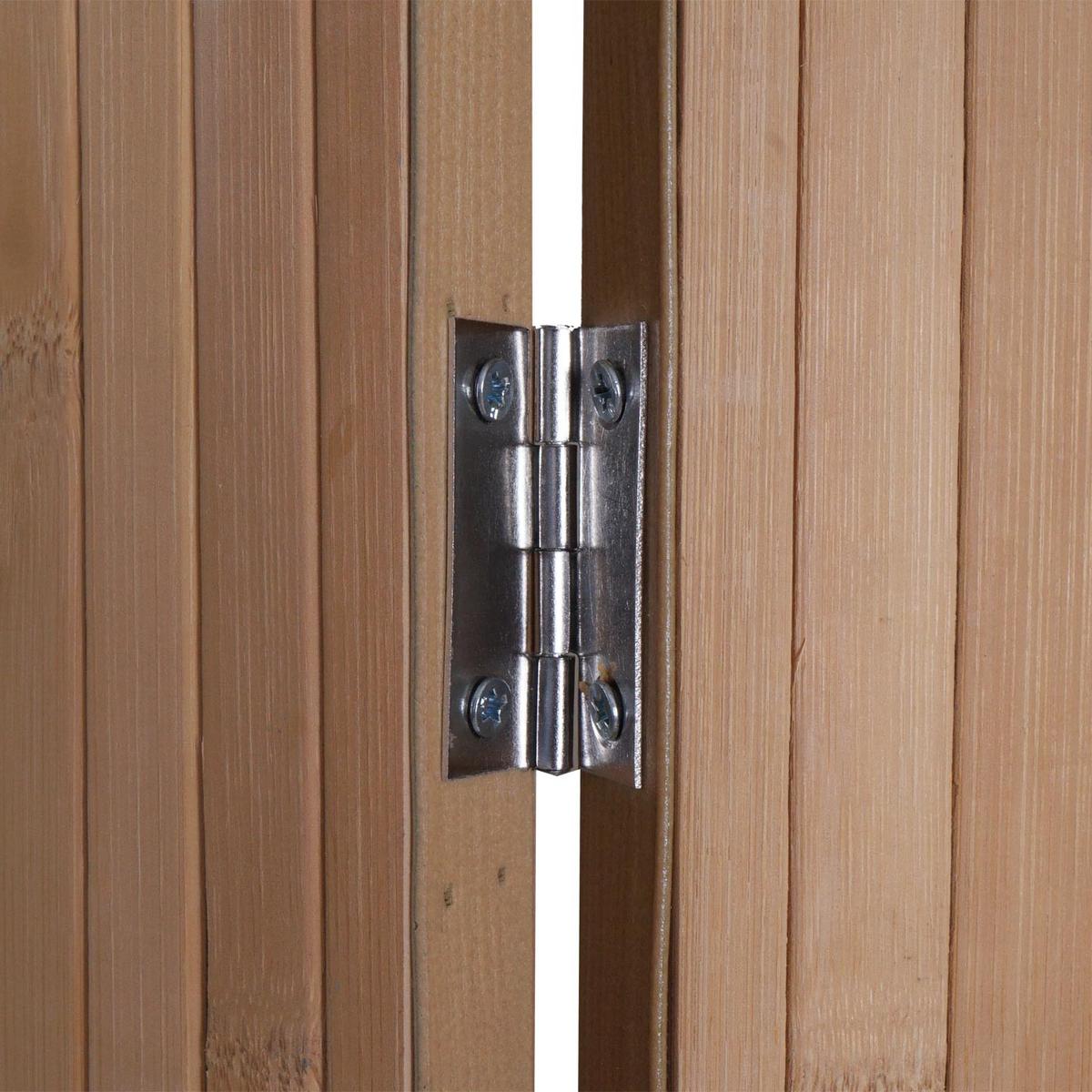 PARAVENT Braun - Braun, Holz (120/170/2cm) - MCW