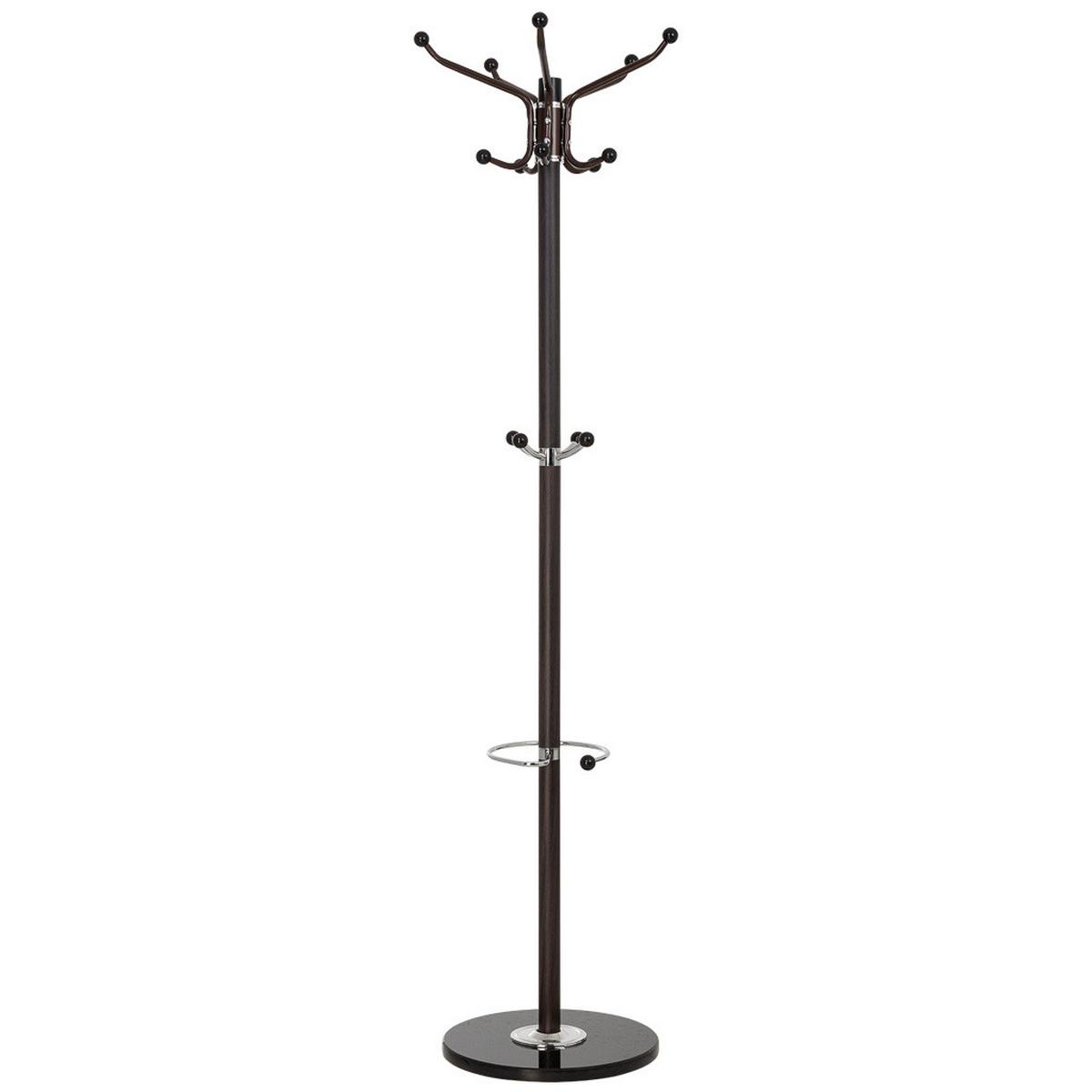 GARDEROBE aus metall 36x172cm - Braun, Metall (36/172/36cm) - Wanderlust