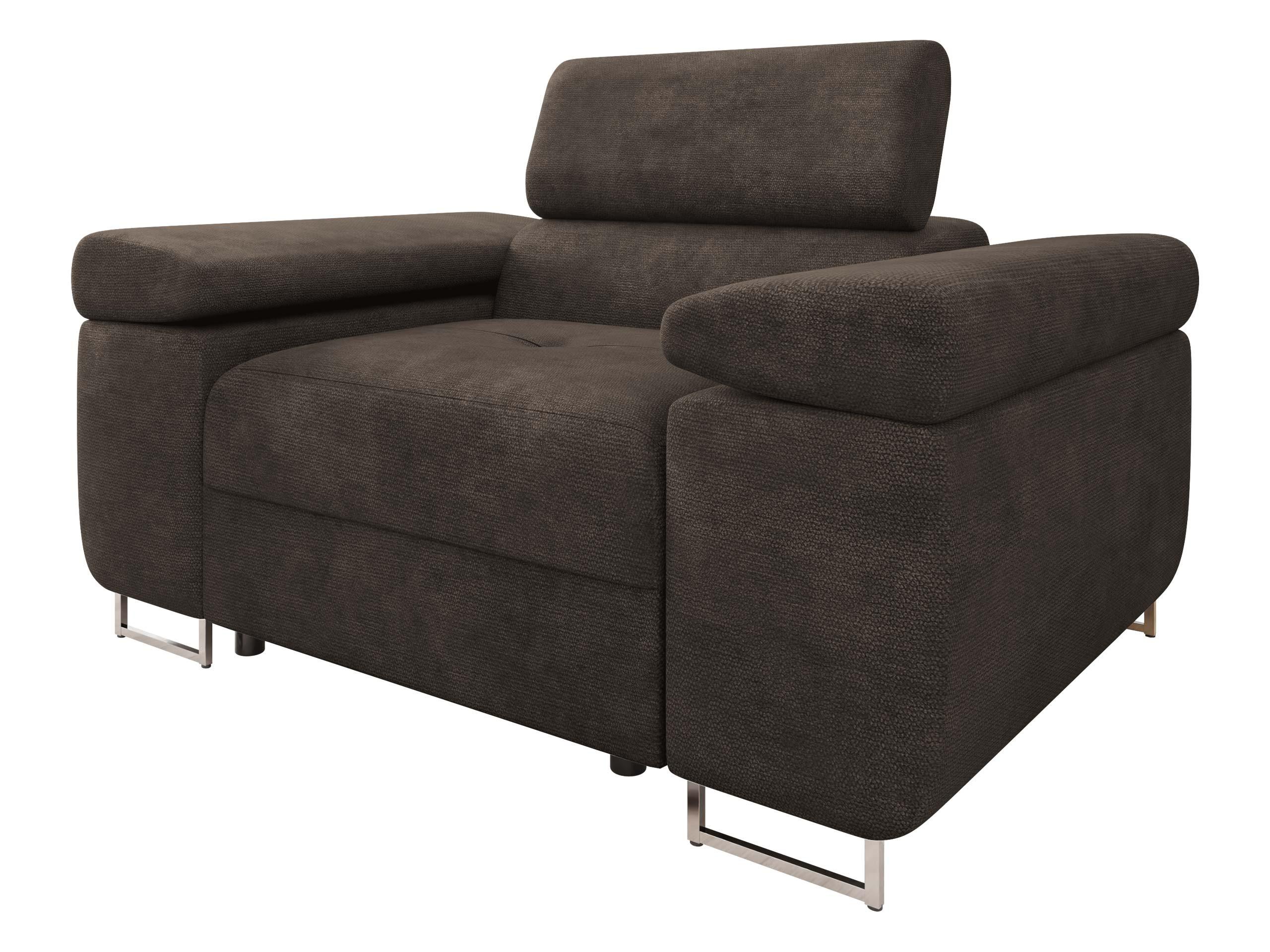SESSEL Torezio - Dunkelbraun, Holz/Textil (134/90/102cm) - MIRJAN24