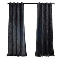 VORHANG 2ER SET »Nürnberg« HxB 245x135 cm Dunkelgrau - Dunkelgrau, Textil (135/245cm) - Gardinenbox