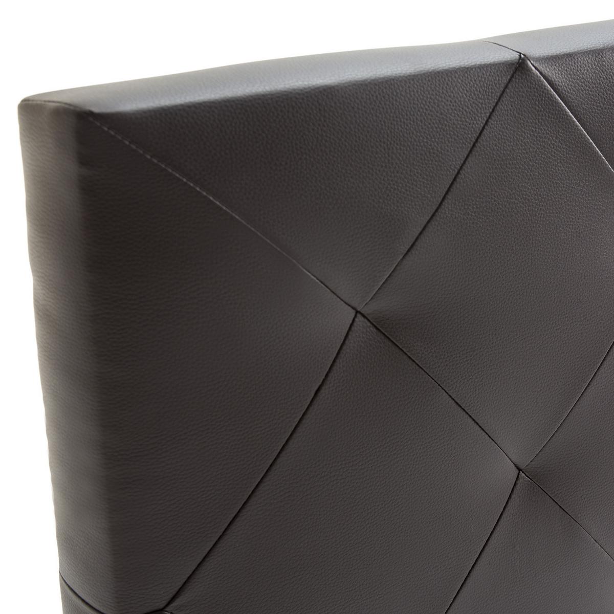 KOPFTEIL 150x60 cm Rombo Schoko - Braun, Fell (8/60/150cm) - VS Venta-stock