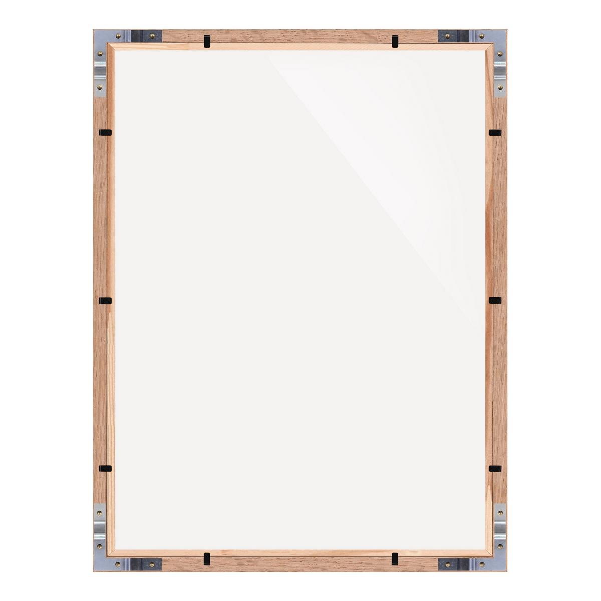 DOPPELGLAS-BILDERRAHMEN Leerrahmen Eiche 20/30 cm - Eichefarben, Holz (20/30cm) - Bilderwelten