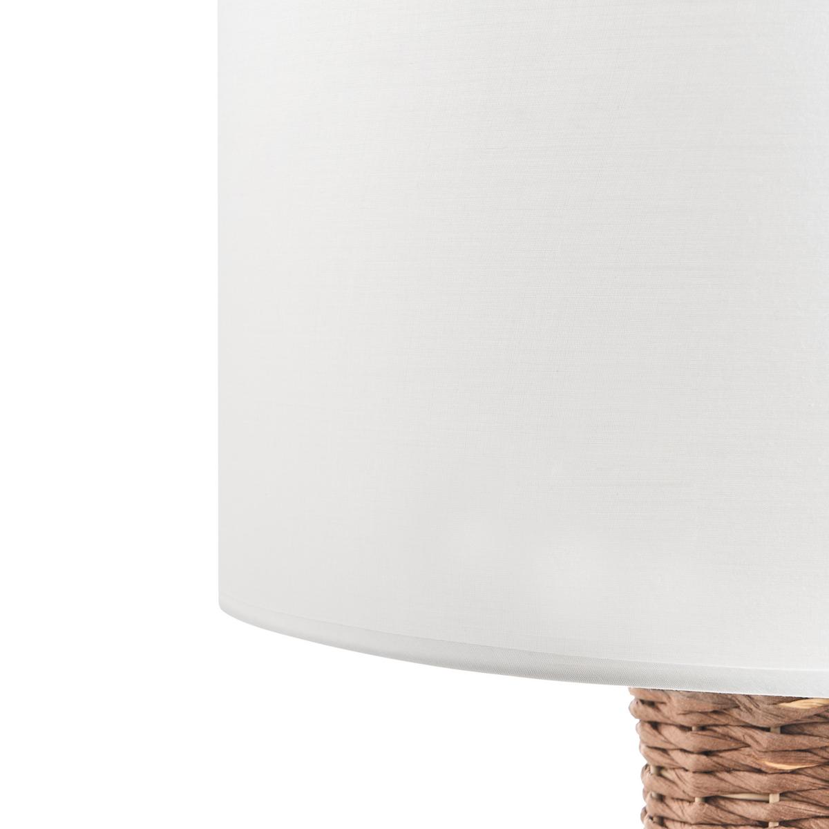 TISCHLAMPE Papierschnur Naturfarben Renard - Naturfarben/Braun, Papier (38/38/55cm) - Beliani