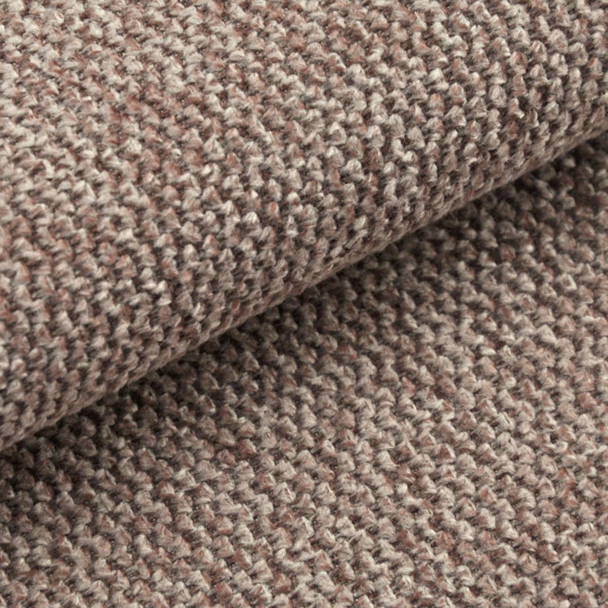 ECKSOFA L Form Climpy Rosa 242/145/98 cm – mit Schlaffunktion und Bettkasten - Hellrosa/Schwarz, Kunststoff/Textil (242/145cm) - AX Living