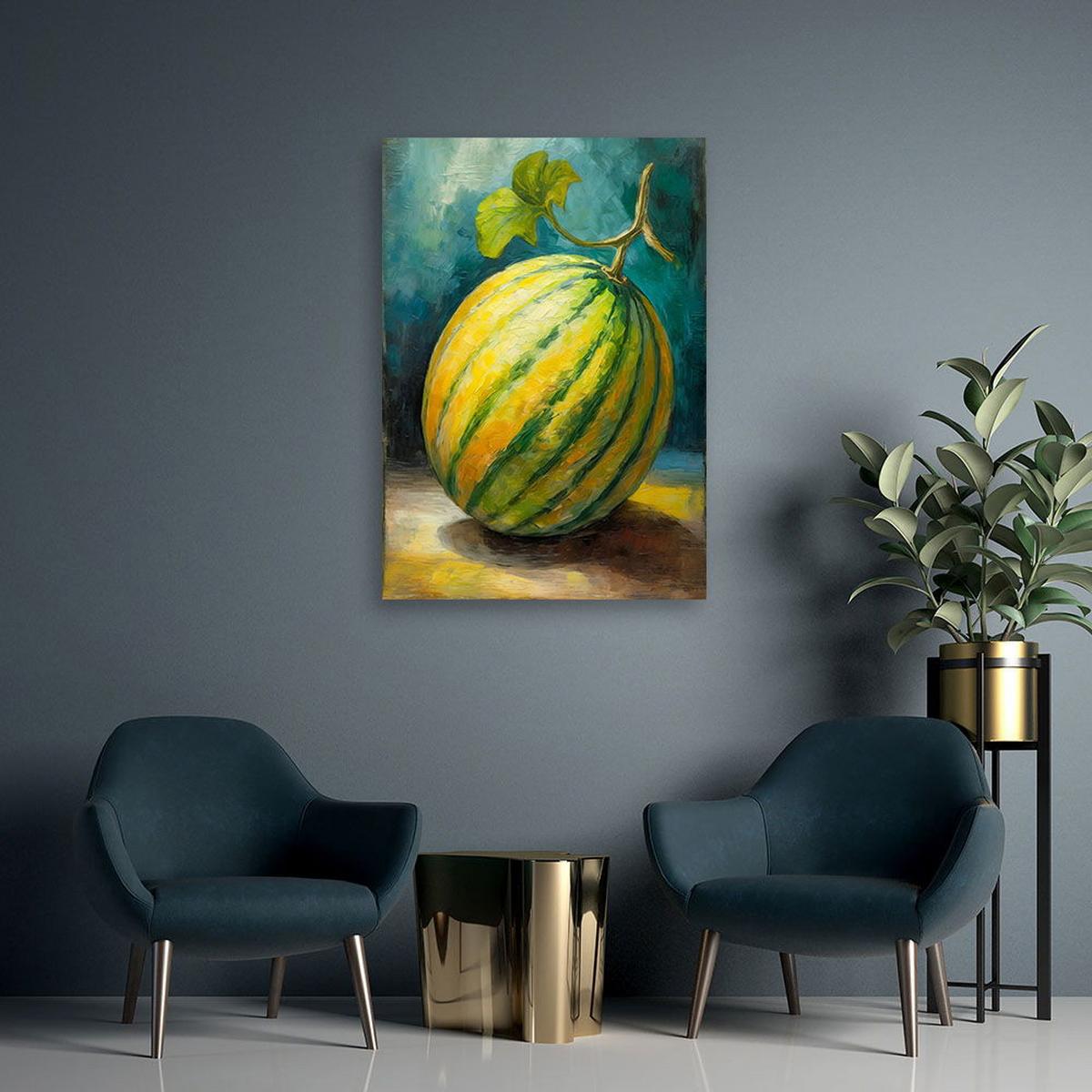 KUNSTDRUCK Grün 60/90 cm - Grün, Textil (60/90cm) - KUNSTLOFT