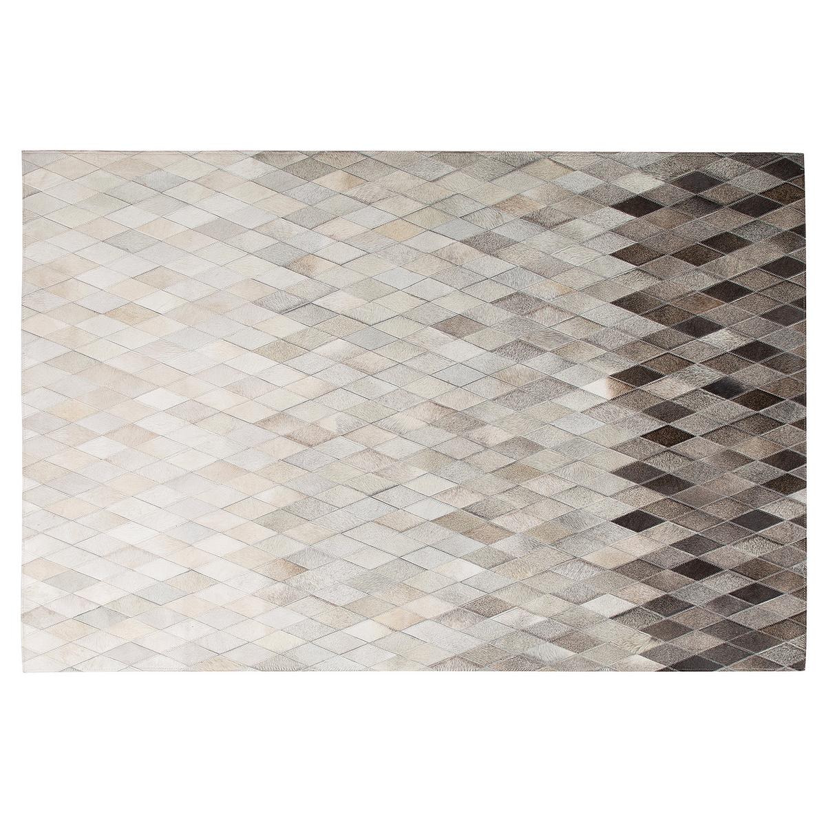 KURZFLOR-TEPPICH Maldan 200/140 cm - Beige, Fell (140/200cm) - Beliani