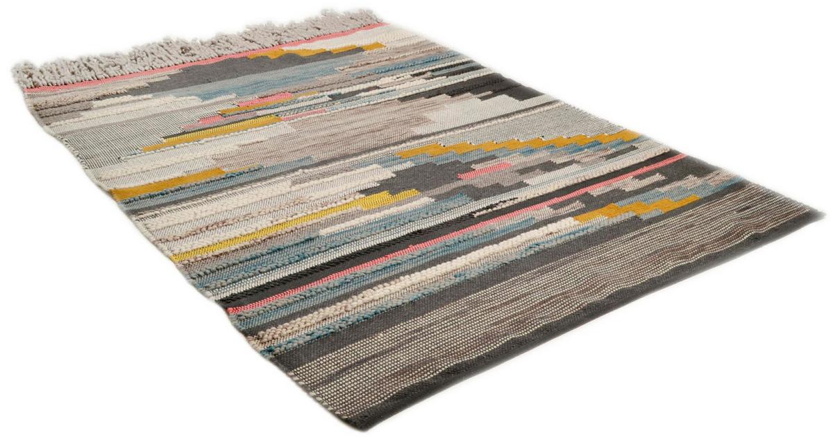 WEBTEPPICH Nomadic-Design 160x230 cm - Multicolor, Textil (160/230cm) - THEKO