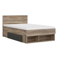 BETT 120/200 Abel Holz - Braun, Holzwerkstoff (120/200cm) - Petits-meubles