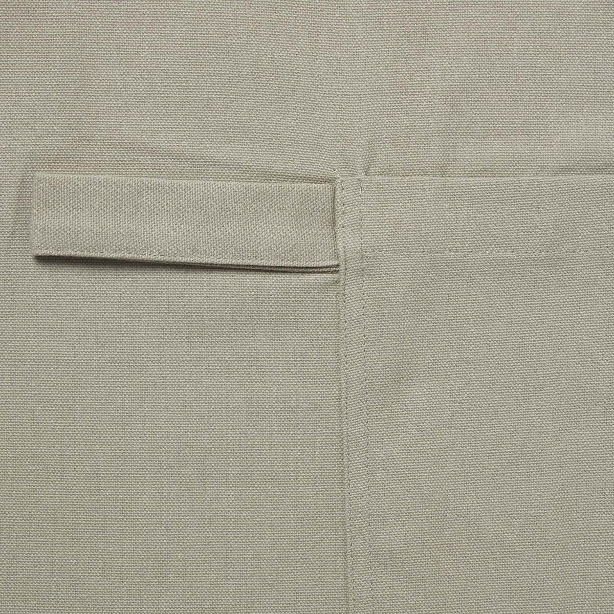 KOCHSCHÜRZE 80/85 cm, 100% Baumwolle - Grau, Textil (80/85cm) - Homescapes