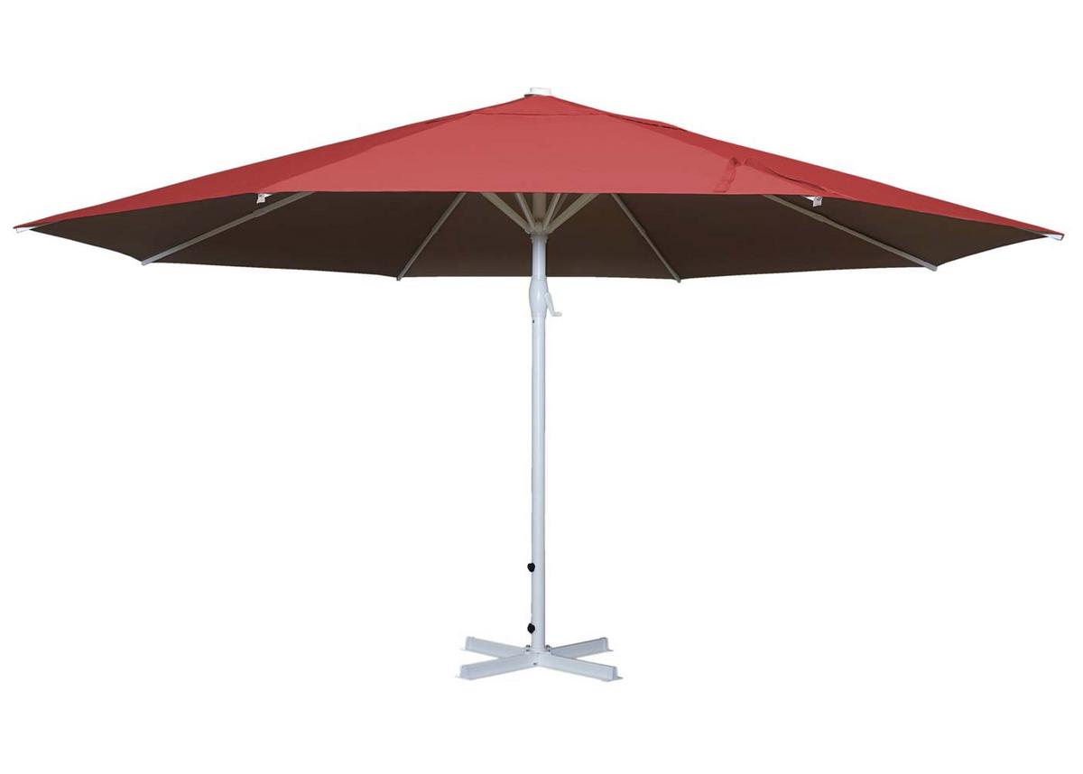SONNENSCHIRM Rot - Rot, Textil (500/500cm) - MCW
