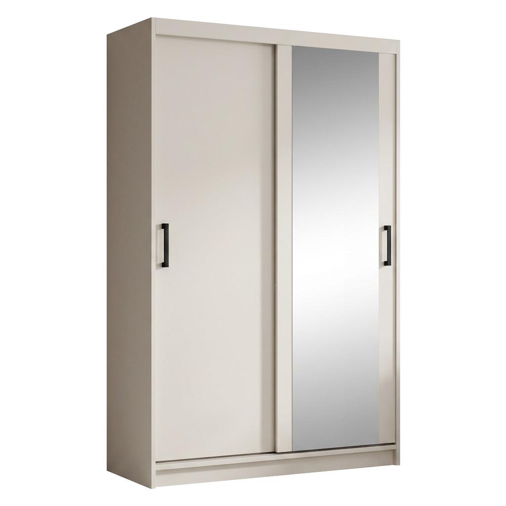 SCHWEBETÜRENSCHRANK Hela mit 2 Türen. 100 cm, Kaschmir - Kaschmir, Holzwerkstoff (100/205/60cm) - Beautysofa