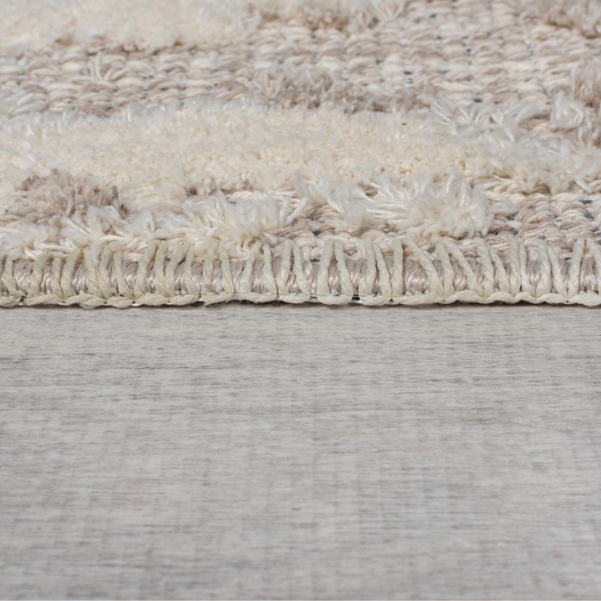 TEPPICH Waschbar RIDGE, meliert, Beige, 194 x 290 cm - Beige, Textil (290/194cm) - KADIMA DESIGN