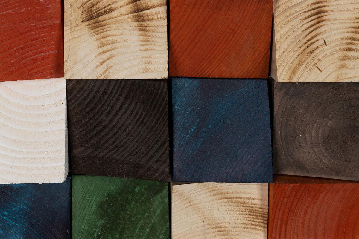 HOLZBILD Bunt 75/75 cm - Multicolor, Holz (7/75cm) - KUNSTLOFT