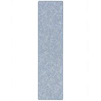 SCHLINGENTEPPICH MEMORY MELIERT LÄUFER - Blau, Textil (100/200cm) - Snapstyle