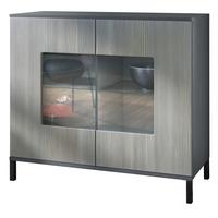 KOMMODE Grömitz Avola-Anthrazit - Anthrazit, Holzwerkstoff (92.5/83.5/35cm) - Vladon