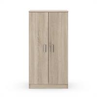 SCHUHSCHRANK 2 Türen (30 Paar) Zapateros - H108cm - Eichefarben, Holzwerkstoff (36/108/55cm) - Calicosy