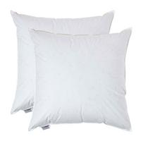 FÜLLKISSEN 2er-Set, Federkissen 80/80 cm - Weiß, Textil (80/80cm) - Homescapes