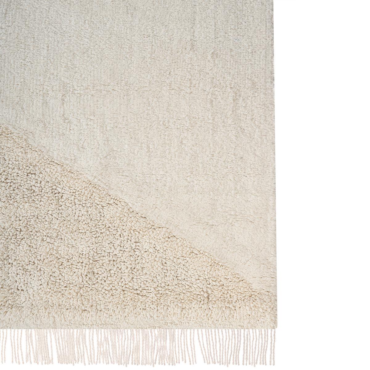 KINDERTEPPICH Hellbeige 60/90 cm Baumwolle Khonoma - Beige, Textil (60/90cm) - Beliani