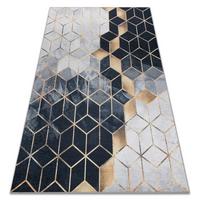 TEPPICH Andre 160/220 cm - Schwarz, Textil (160/220cm) - rugsX
