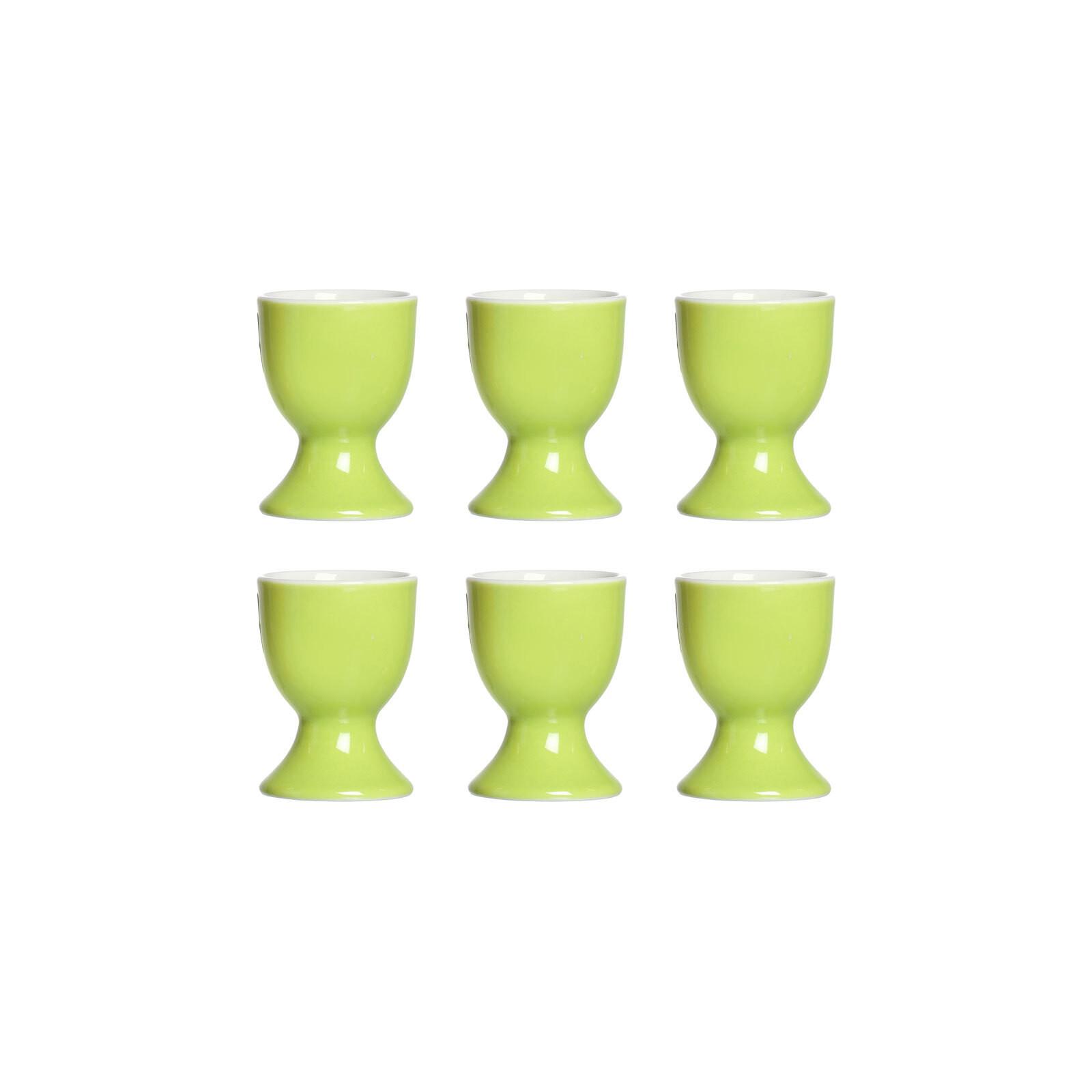 EIERBECHER Doppio Grün ø 5 cm 6er Set - Grün, Keramik (5/6/5cm) - Ritzenhoff Breker