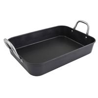 AUFLAUFFORM Pura, Carbonstahl, geeignet für Induktion, 5 Liter - Schwarz, Metall (28.5/40/12.5cm) - KOPF